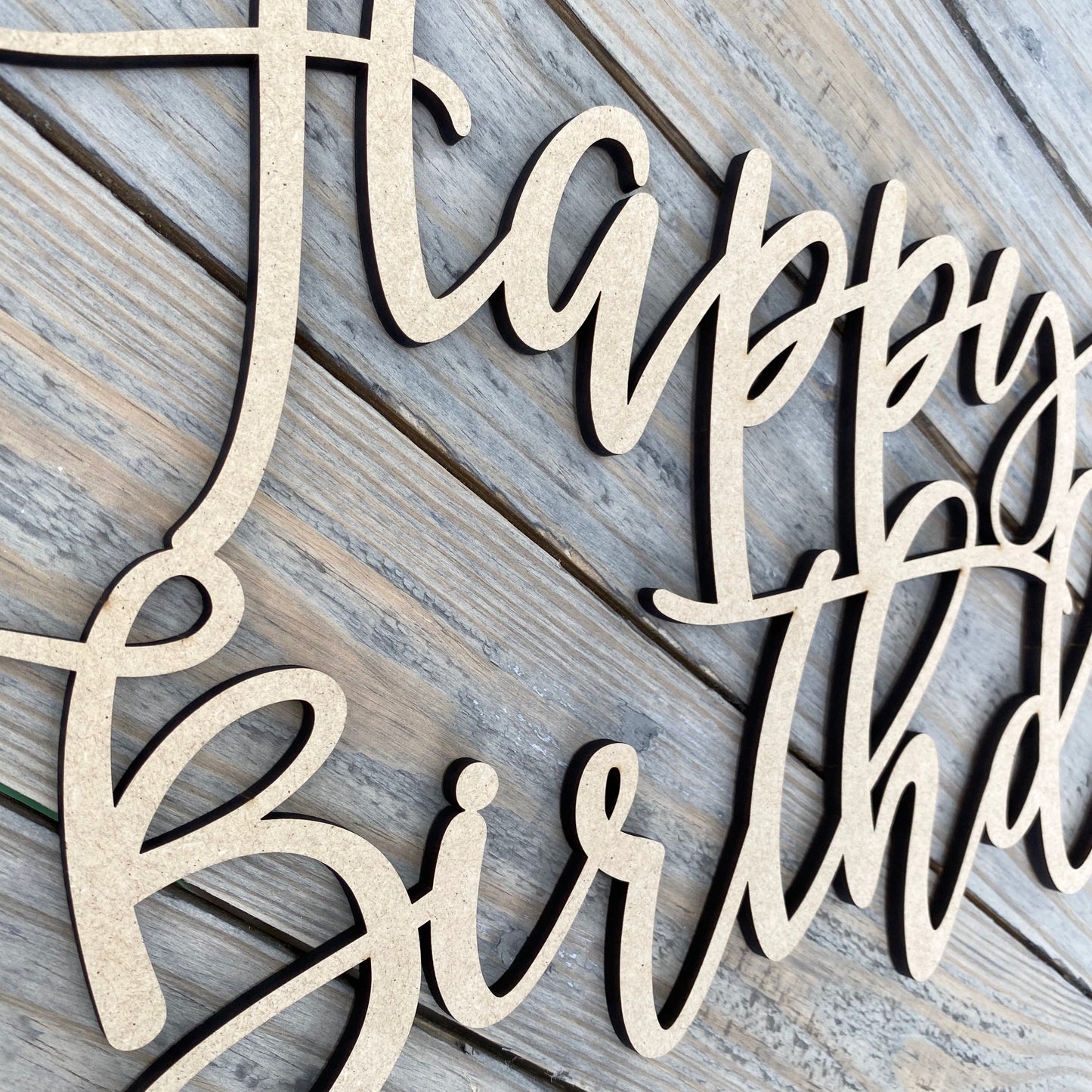 Happy Birthday Sign