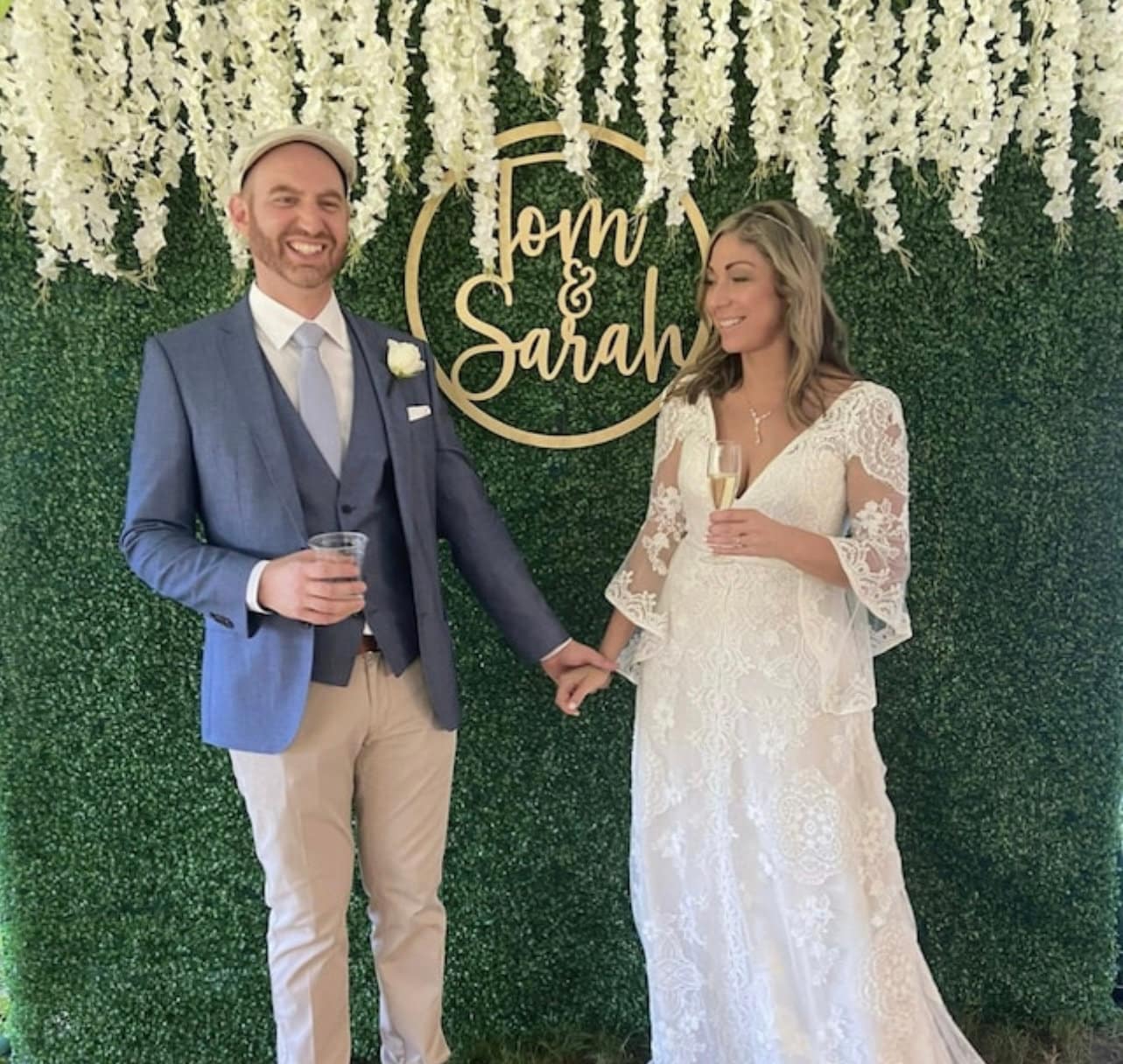 Mr and Mrs Last Name Sign