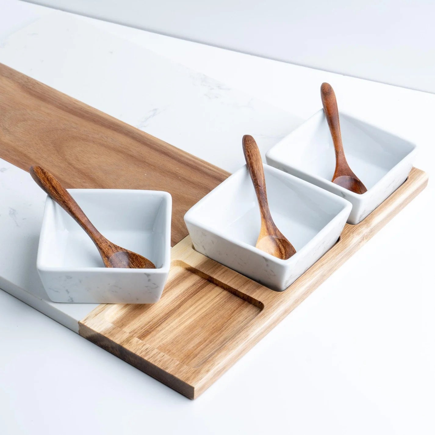 Marble Charcuterie Board with Name or Logo