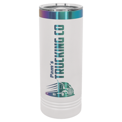 22 oz. Skinny Tumbler with Slider Lid