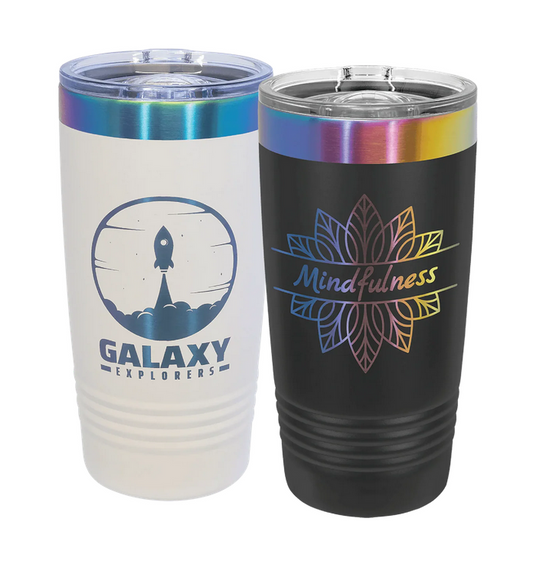 Personalized logo tumbler for realtors and business owners