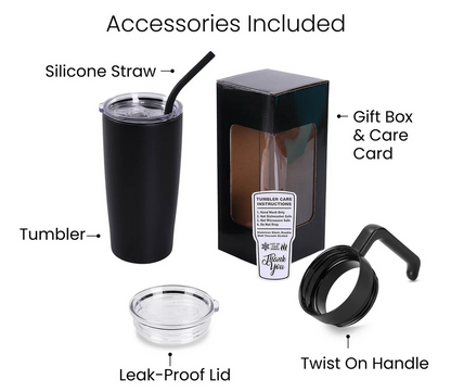 20oz Classic Tumbler with Handle