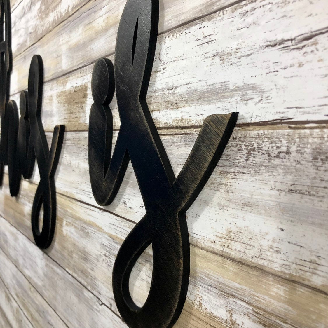 This Is Us Decor - Family Photo Wall Sign - Wooden Accent Wall Collage Letters - Sentimental Farmhouse Living Room Art