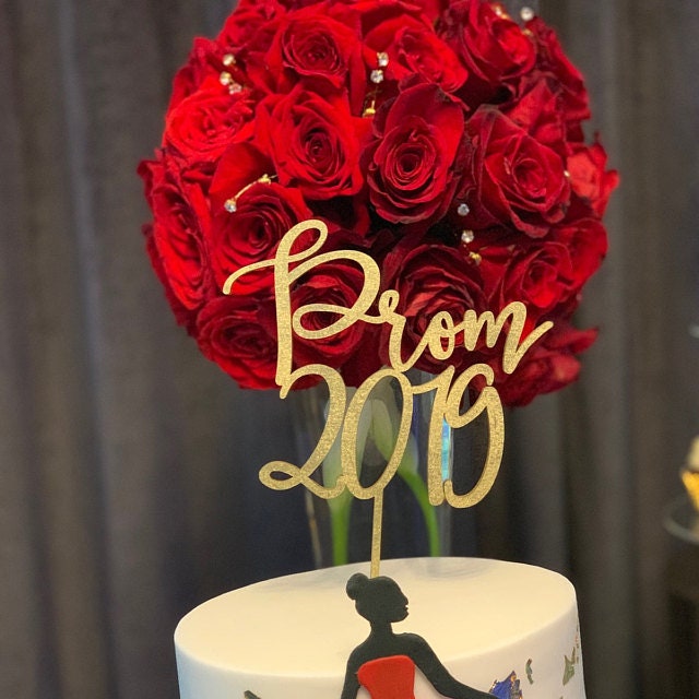 Custom Text Cake Topper - Metallic Gold Party Decor - Personalized Text For Cake topper - Custom Birthday Text