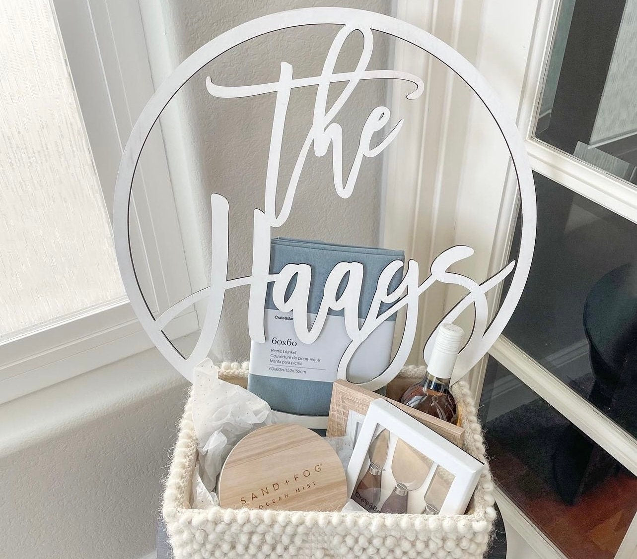 Personalized Wedding Sign with Names and Established Date - Est Sign Keepsake for Newlyweds - Engagement Party Decor