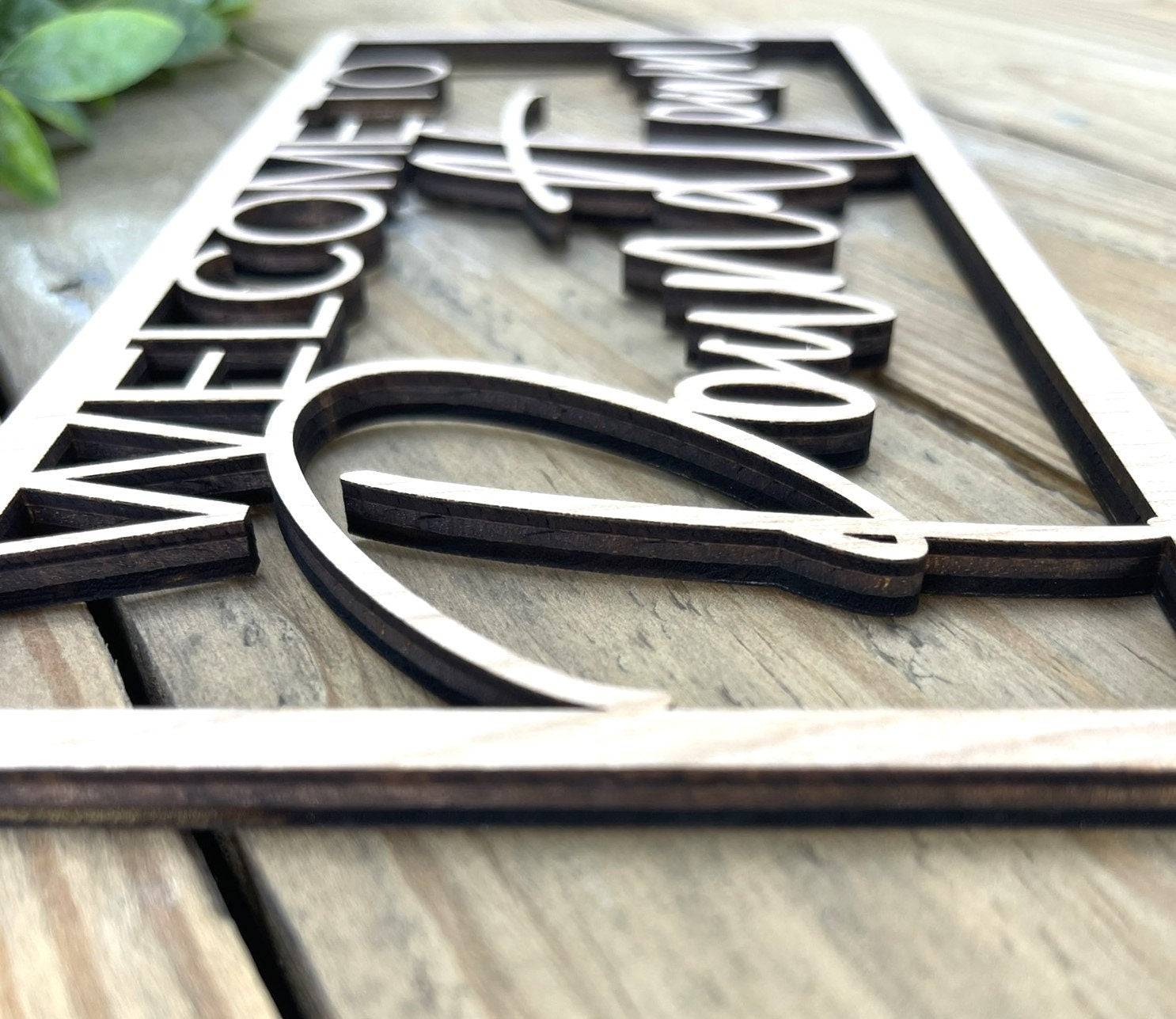 Welcome To Poundtown Sign - Funny Adult Humor Bedroom Wall Decor - Explicit Novelty Gift