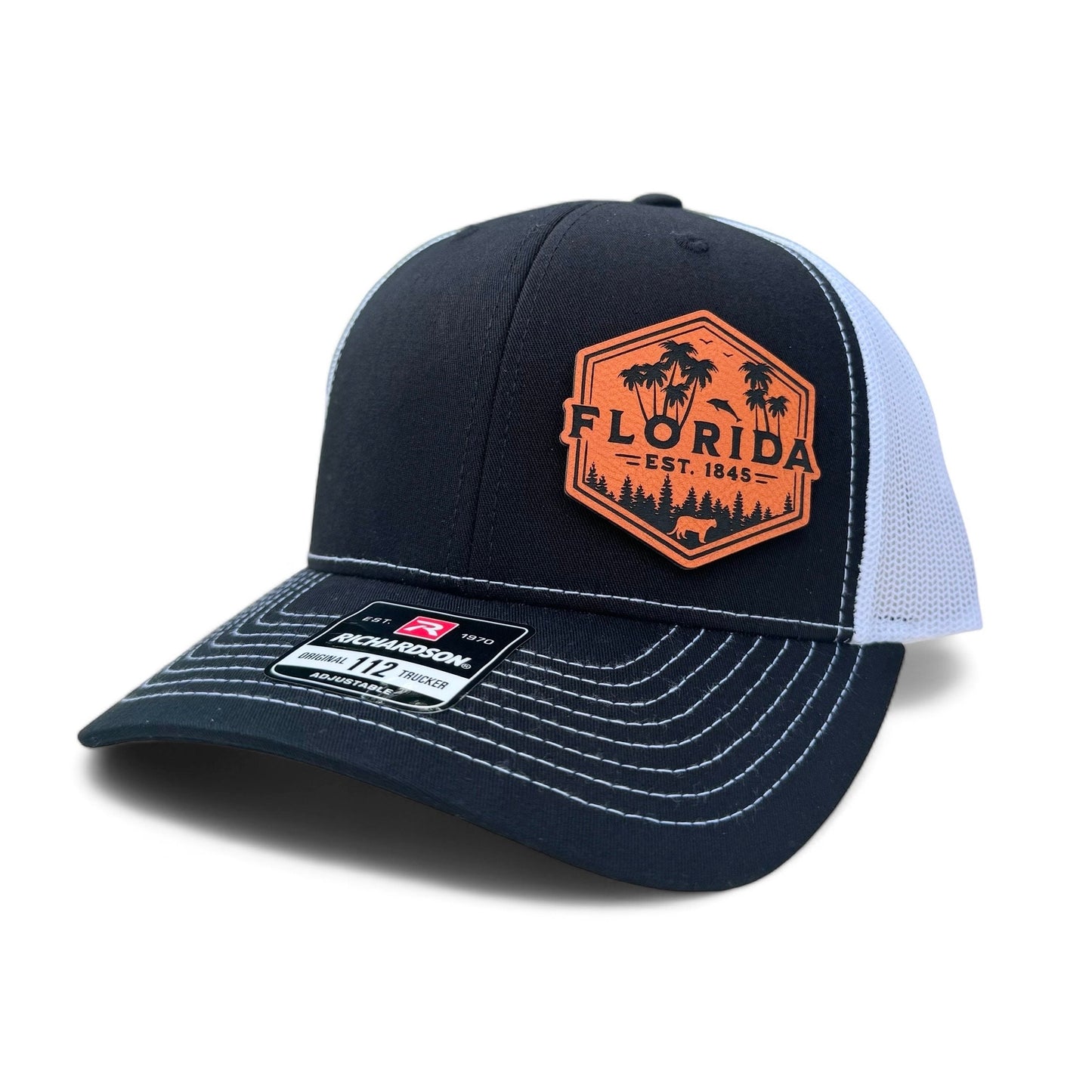 Florida Est 1845 Hat - Vintage Florida State Pride Apparel - Retro Sunshine State Souvenir Gift