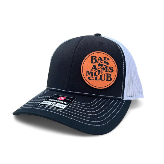 Bad Ass Moms Club Hat - Funny Mom Life Trucker Hat - Empowered Mom Gift