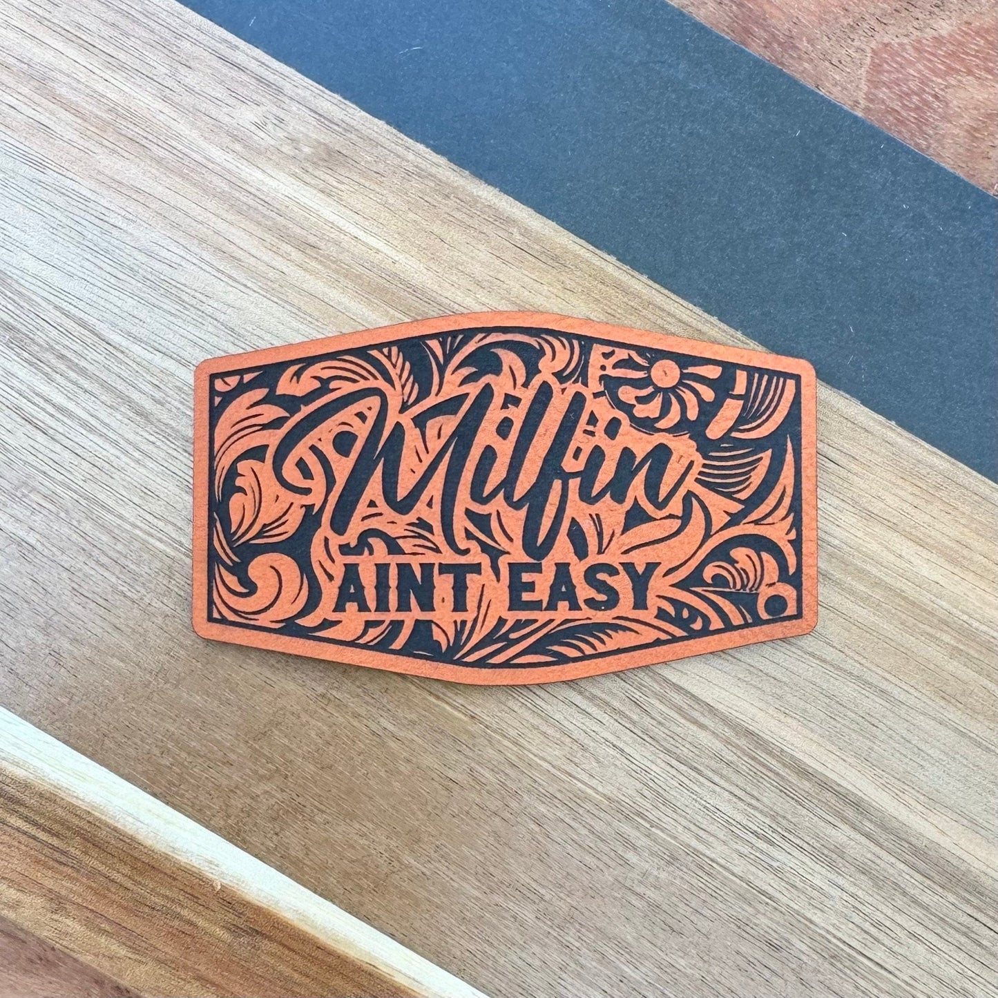 Milfin aint easy, patches for hats