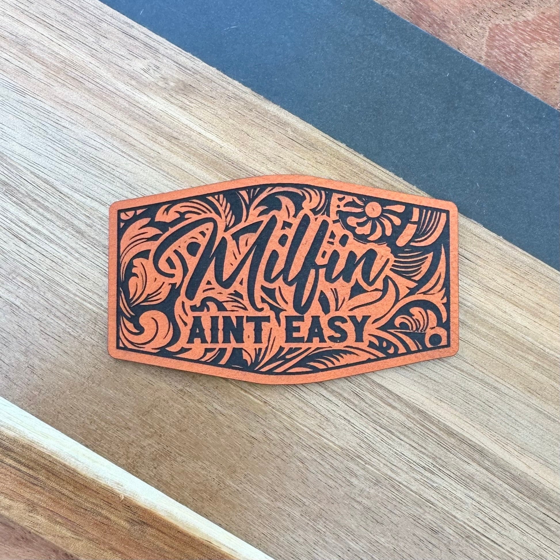 Milfin aint easy, patches for hats