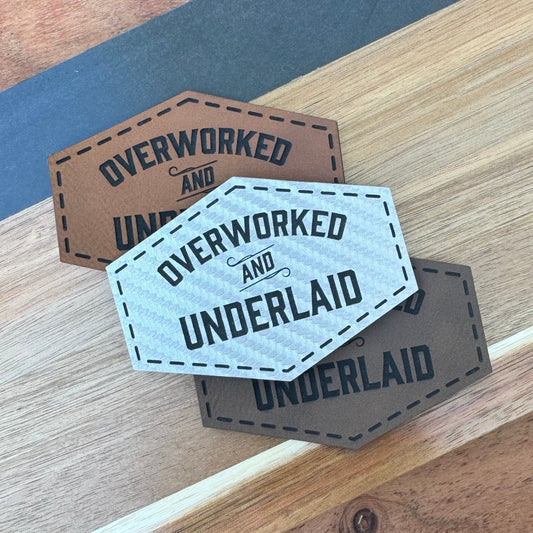 Overworked and Underlaid Hat Patch