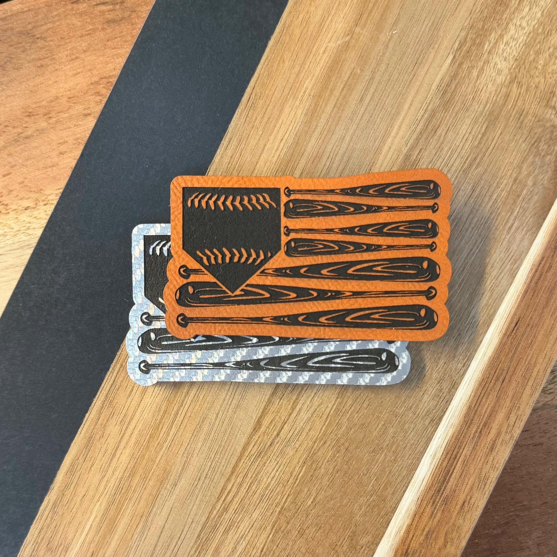 Bulk Hat Patches, Baseball Flag Patriotic Hat Patch, One American flag baseball softball player