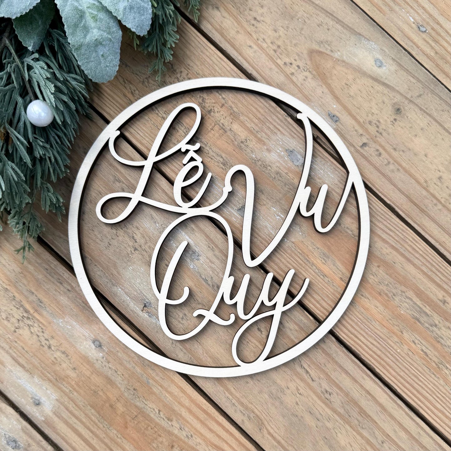 Lễ Vu Quy Wood Sign - Vietnamese Wedding Ceremony Decor - Asian Party Decor
