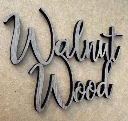 2025 Personalized Name Ornament - Custom Wood Stocking Tag - Rustic Christmas Gift for Kids, Teacher, or Friend