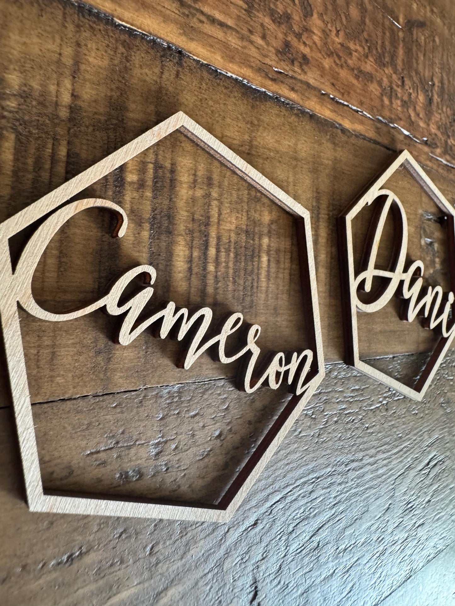 Custom Wedding Place Cards with Names – Personalized Guest Name Cards