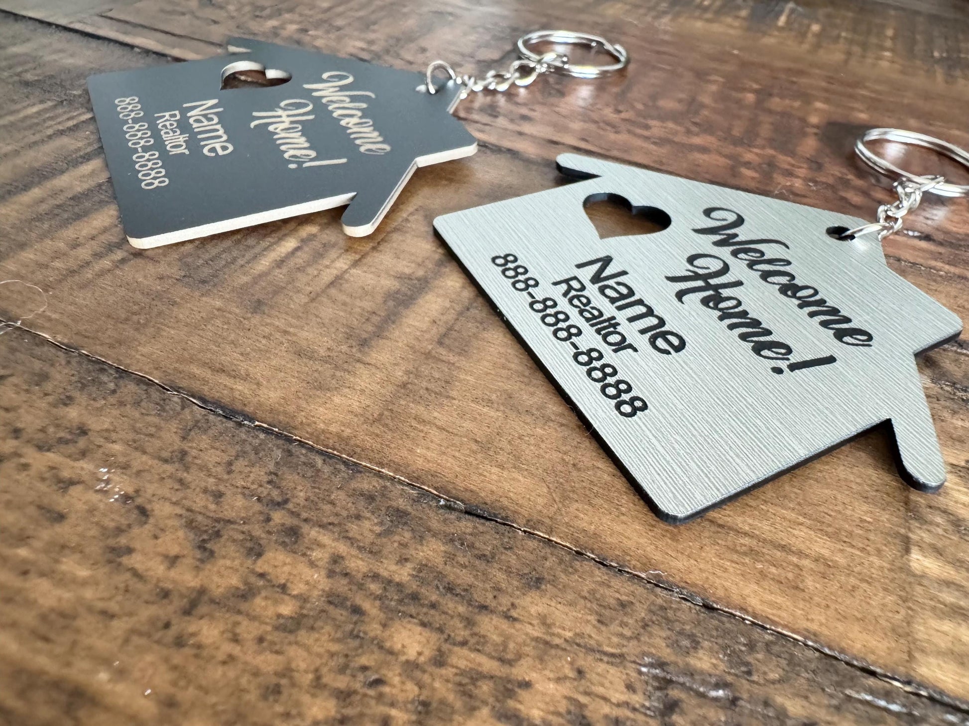 New Home Acrylic Keychain Closing Gift – Custom Realtor Client Gift, Housewarming 2025