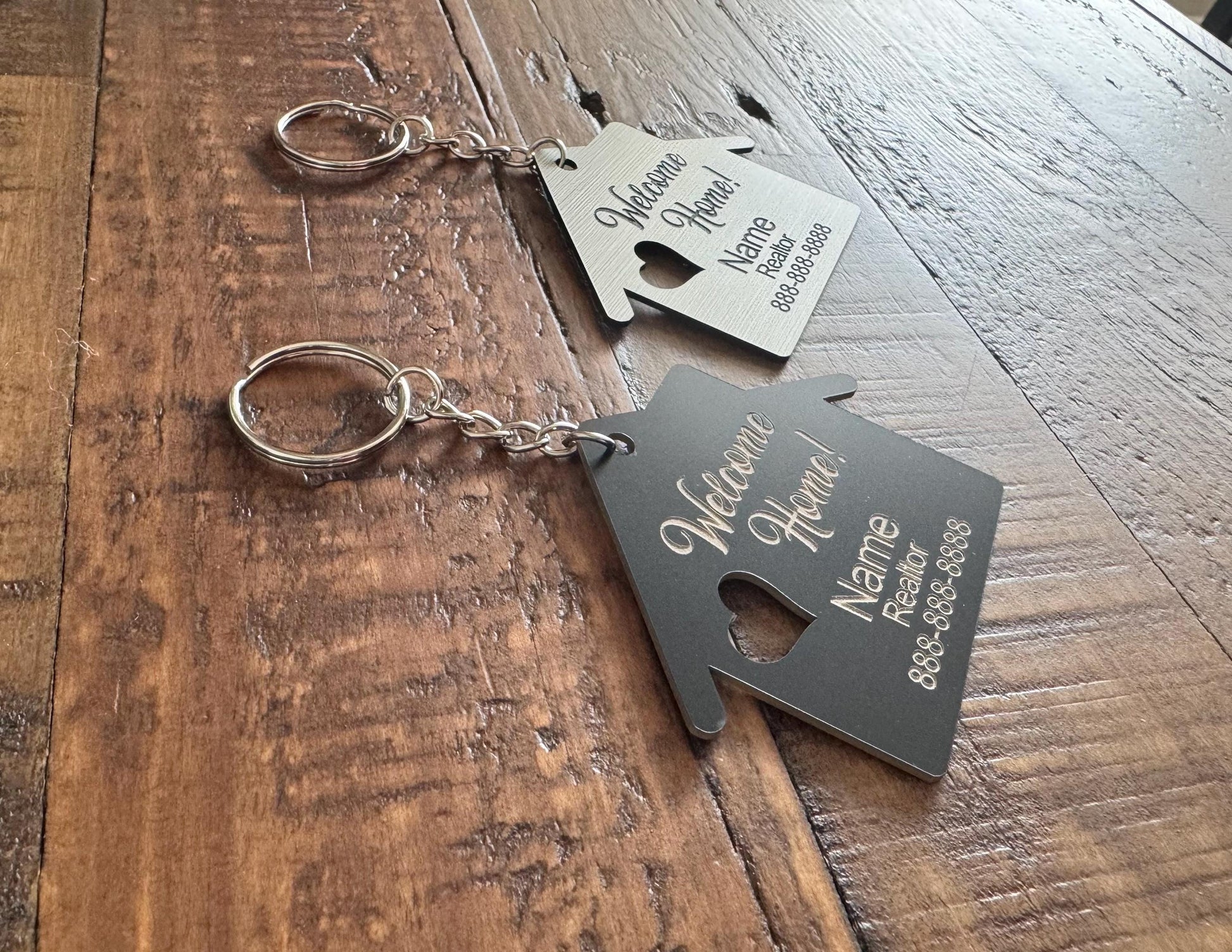 New Home Acrylic Keychain Closing Gift – Custom Realtor Client Gift, Housewarming 2025