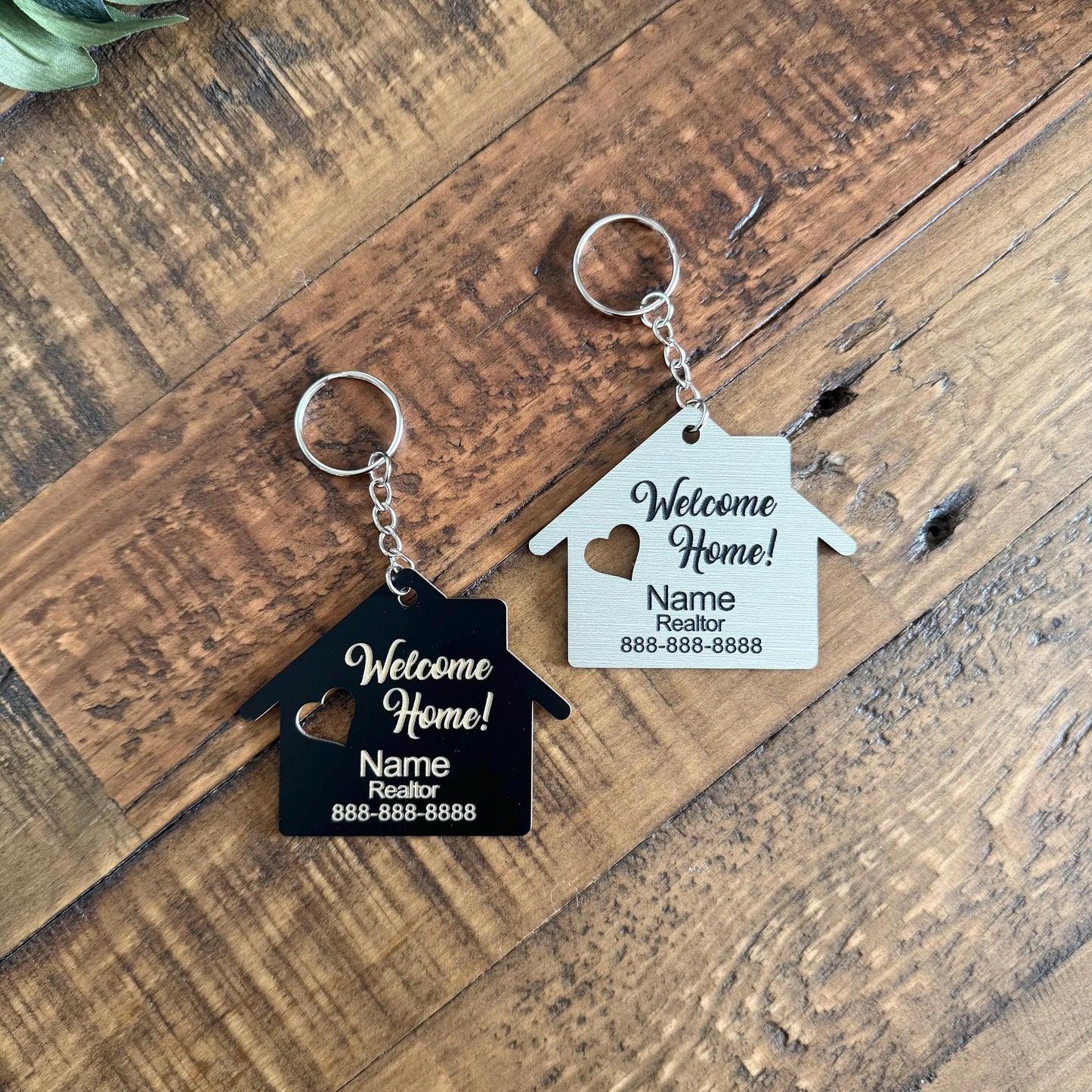 New Home Acrylic Keychain Closing Gift – Custom Realtor Client Gift, Housewarming 2025