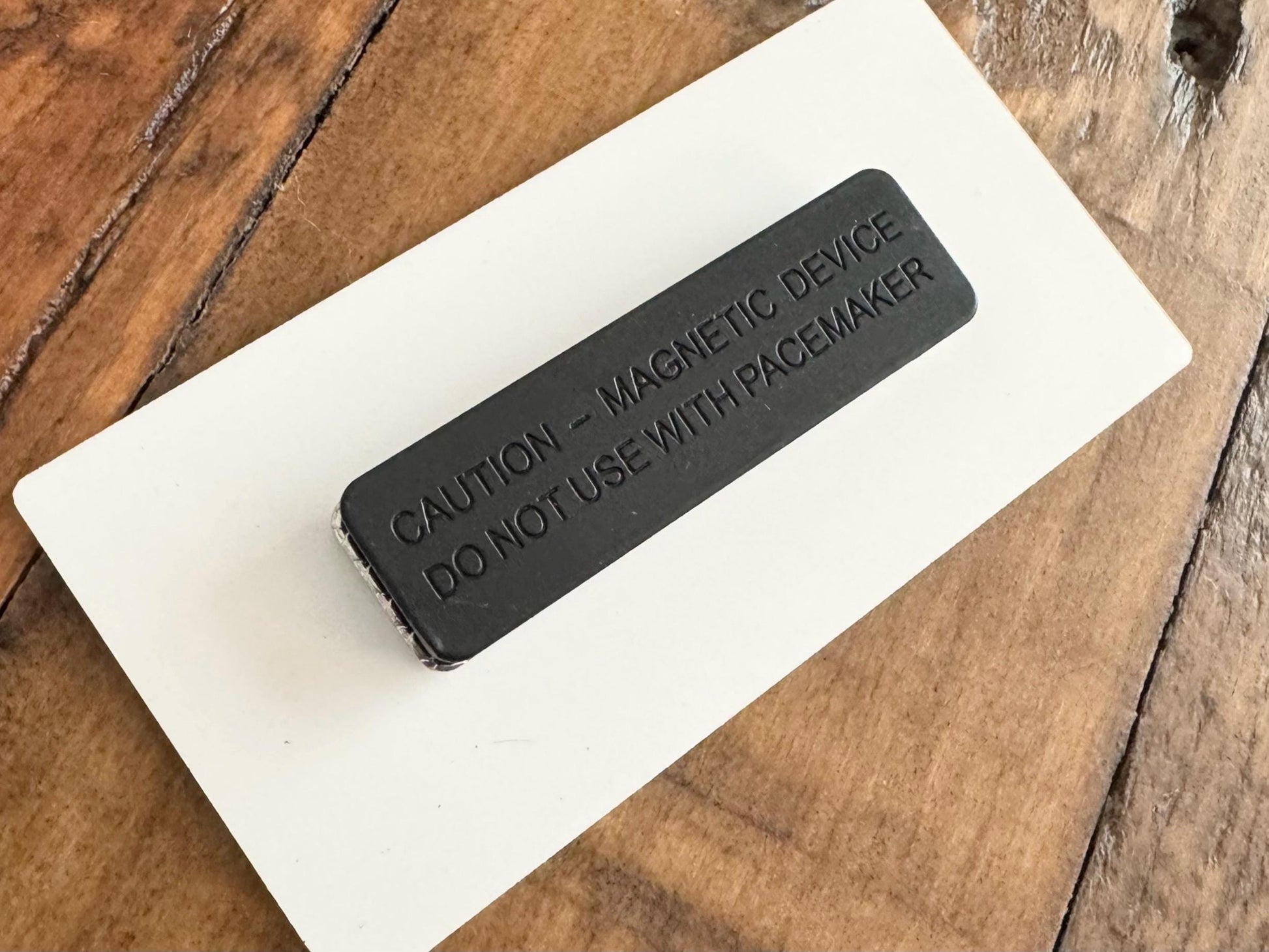 Custom Engraved House-Shaped Magnetic Realtor Name Badge - Real Estate Agent Name Tag