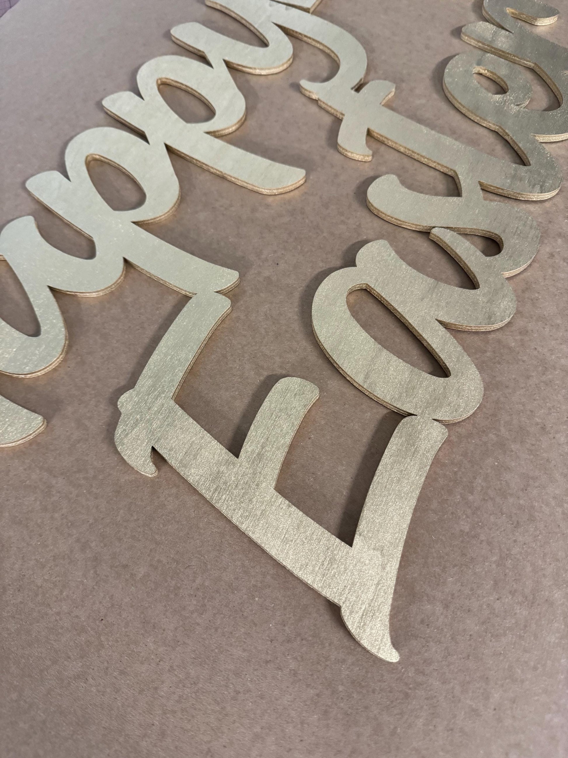 Happy Easter Wood Sign with Cross - Christian Spring Wall or Entryway Sign