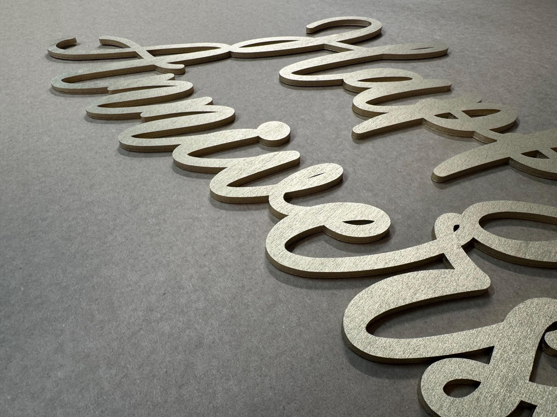 Happy Milestone Anniversary Wood Sign - Custom Vow Renewal Event Decor