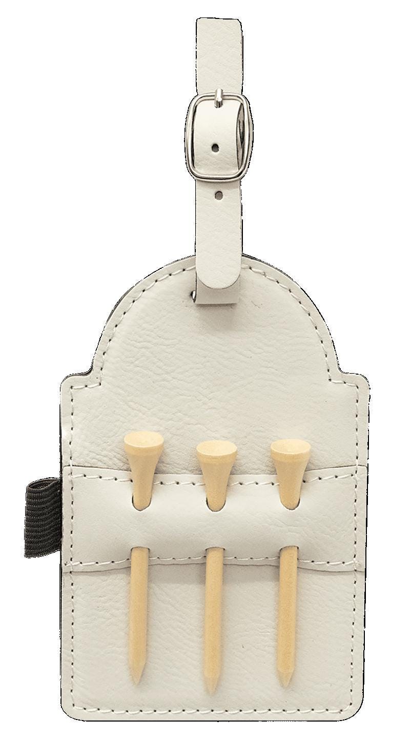 Custom Golf Tee Holder with Tees, Business Logo Golf Gift, Promotional Accessory