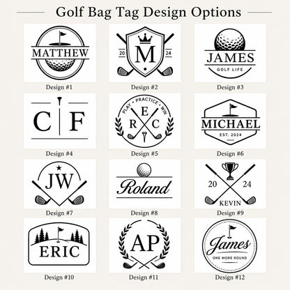 Custom Golf Tee Holder with Tees, Business Logo Golf Gift, Promotional Accessory