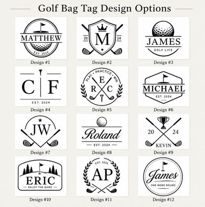 Custom Golf Tee Holder with Tees, Groomsmen Gift for Golf Outing, Logo Tee Caddy with Tees for Golfers
