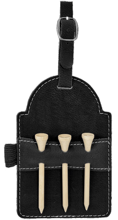 Custom Golf Tee Holder with Tees, Business Logo Golf Gift, Promotional Accessory