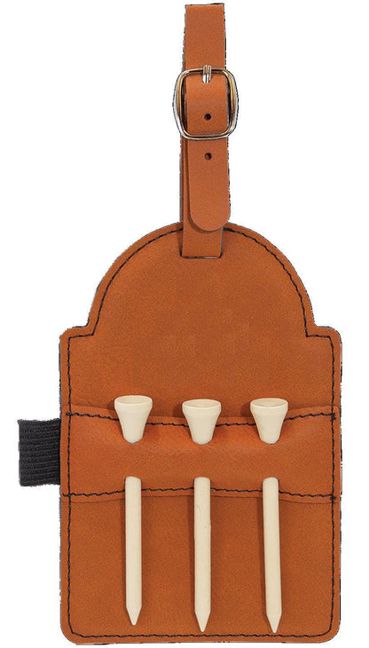 Custom Golf Tee Holder with Tees, Business Logo Golf Gift, Promotional Accessory