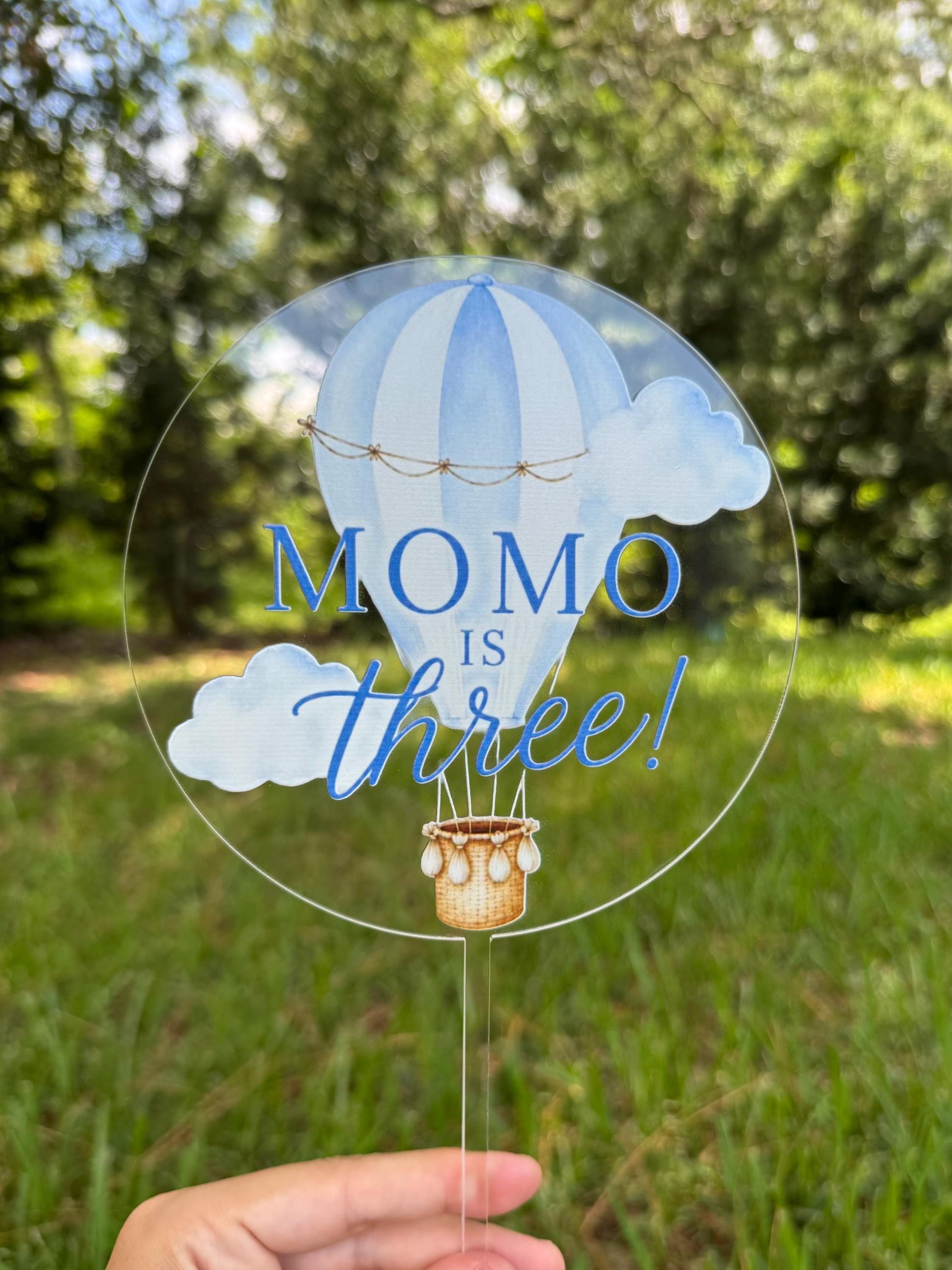Any Logo or Graphic Acrylic Cake Topper, Color Printed Cake Topper, Personalized Birthday Party Business Event Decor