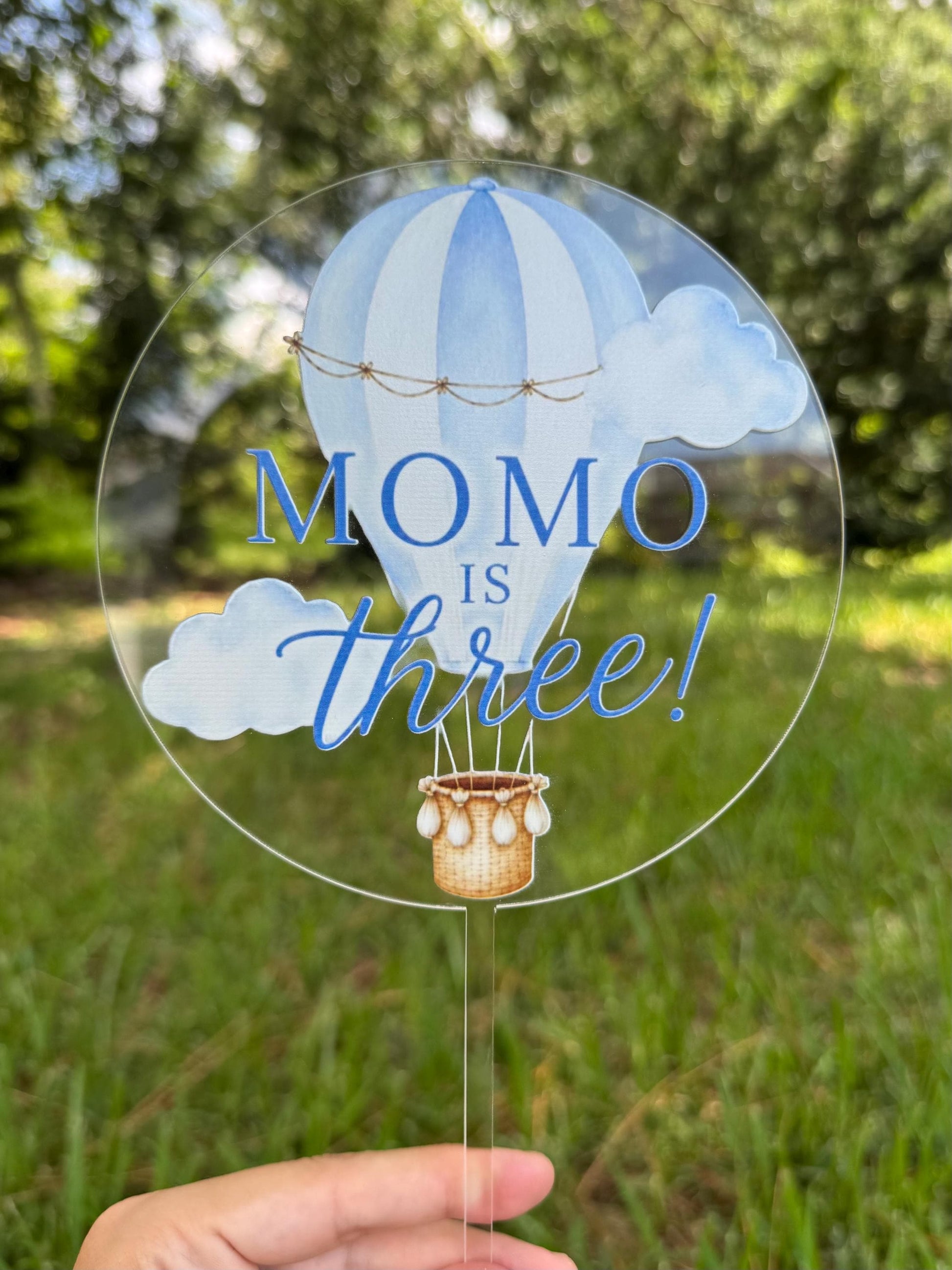 Any Logo or Graphic Acrylic Cake Topper, Color Printed Cake Topper, Personalized Birthday Party Business Event Decor